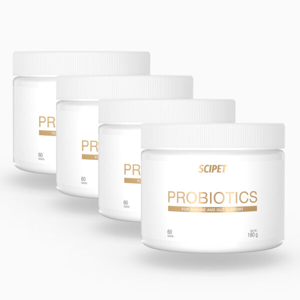 SciPet Probiotice pentru câini - 4x60 buc.